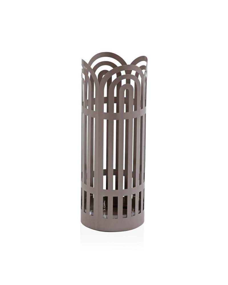 Versa Grey Umbrella Stand: Elegant and Practical for Dry Entrances
